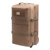 Rolling travel bag TRANSALL 120L tan