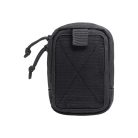 Velcro accessories pouch DELTA 12 x 16cm black
