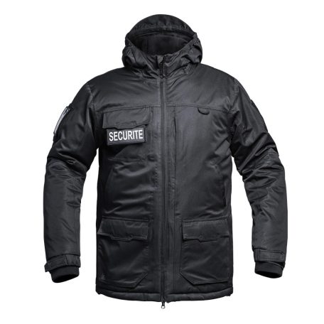Hardshell Parka SECU-ONE WF 150 flap Sécurité black