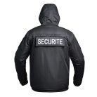 Hardshell jacket SECU-ONE WF 150 flap Sécurité black