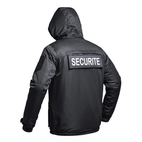 Hardshell jacket SECU-ONE WF 150 flap Sécurité black