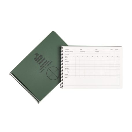 MODESTONE Sniper logbook 148 x 210 mm olive green